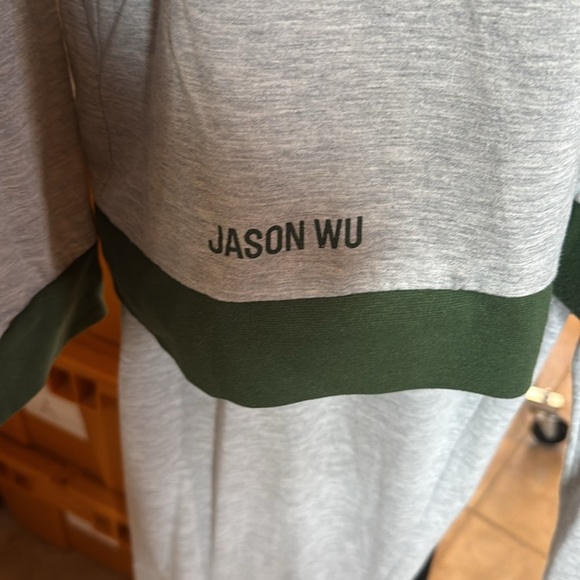 NEW EVA AIR x Jason Wu Unisex Sleepwear Pajama Set Green Gray Size XL - Picture 7 of 14